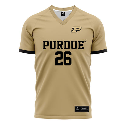 Purdue - NCAA Women's Soccer : Olivia Hall - Gold Soccer Jersey