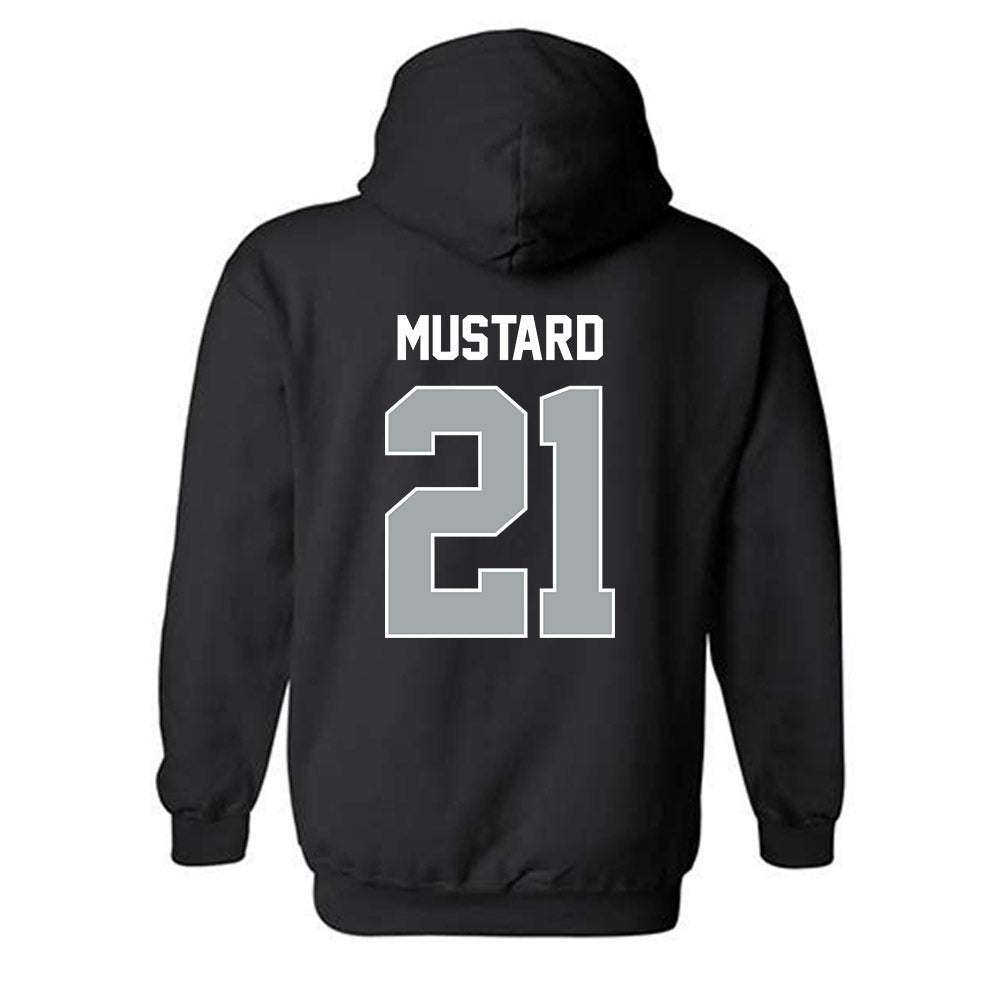 Providence - NCAA Men's Ice Hockey : John Mustard - Classic Shersey Hooded Sweatshirt