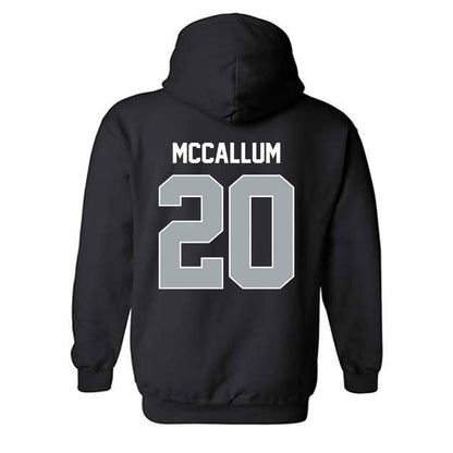 Providence - NCAA Men's Ice Hockey : Kale McCallum - Classic Shersey Hooded Sweatshirt-1