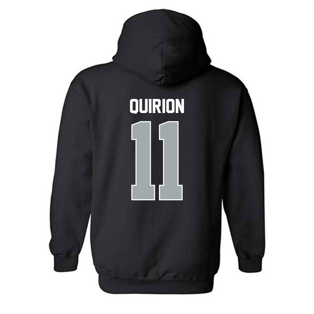 Providence - NCAA Women's Ice Hockey : Megane Quirion - Classic Shersey Hooded Sweatshirt-1