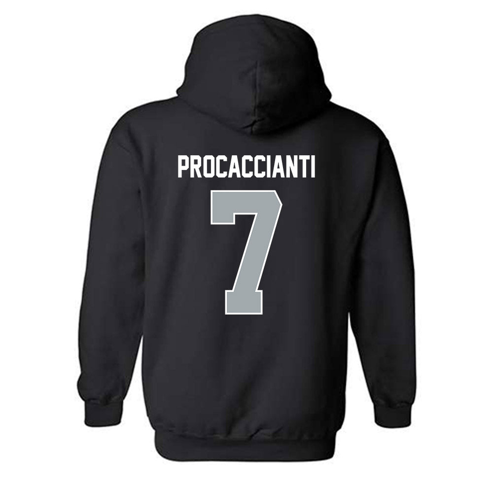 Providence - NCAA Women's Field Hockey : Lily Procaccianti - Classic Shersey Hooded Sweatshirt-1