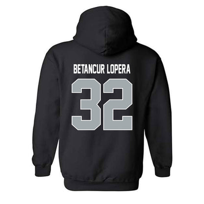 Providence - NCAA Men's Soccer : Steban Betancur Lopera - Classic Shersey Hooded Sweatshirt-1