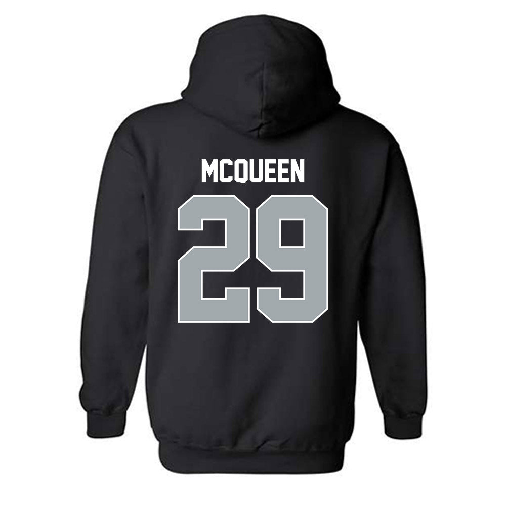 Providence - NCAA Men's Ice Hockey : Roger McQueen - Classic Shersey Hooded Sweatshirt-1
