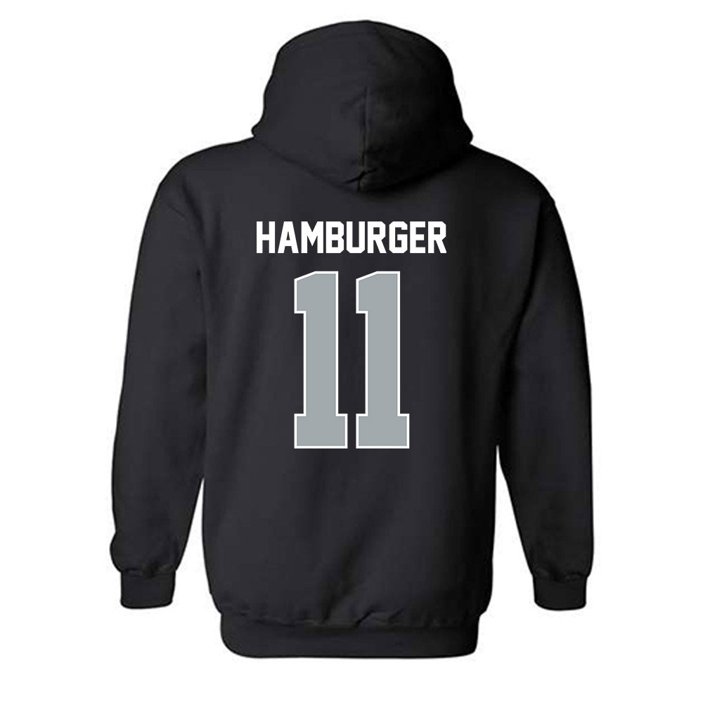 Providence - NCAA Women's Basketball : Riley Hamburger - Classic Shersey Hooded Sweatshirt-1