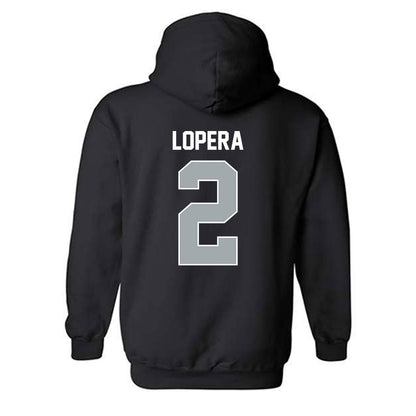 Providence - NCAA Men's Soccer : Steban Lopera - Classic Shersey Hooded Sweatshirt-1