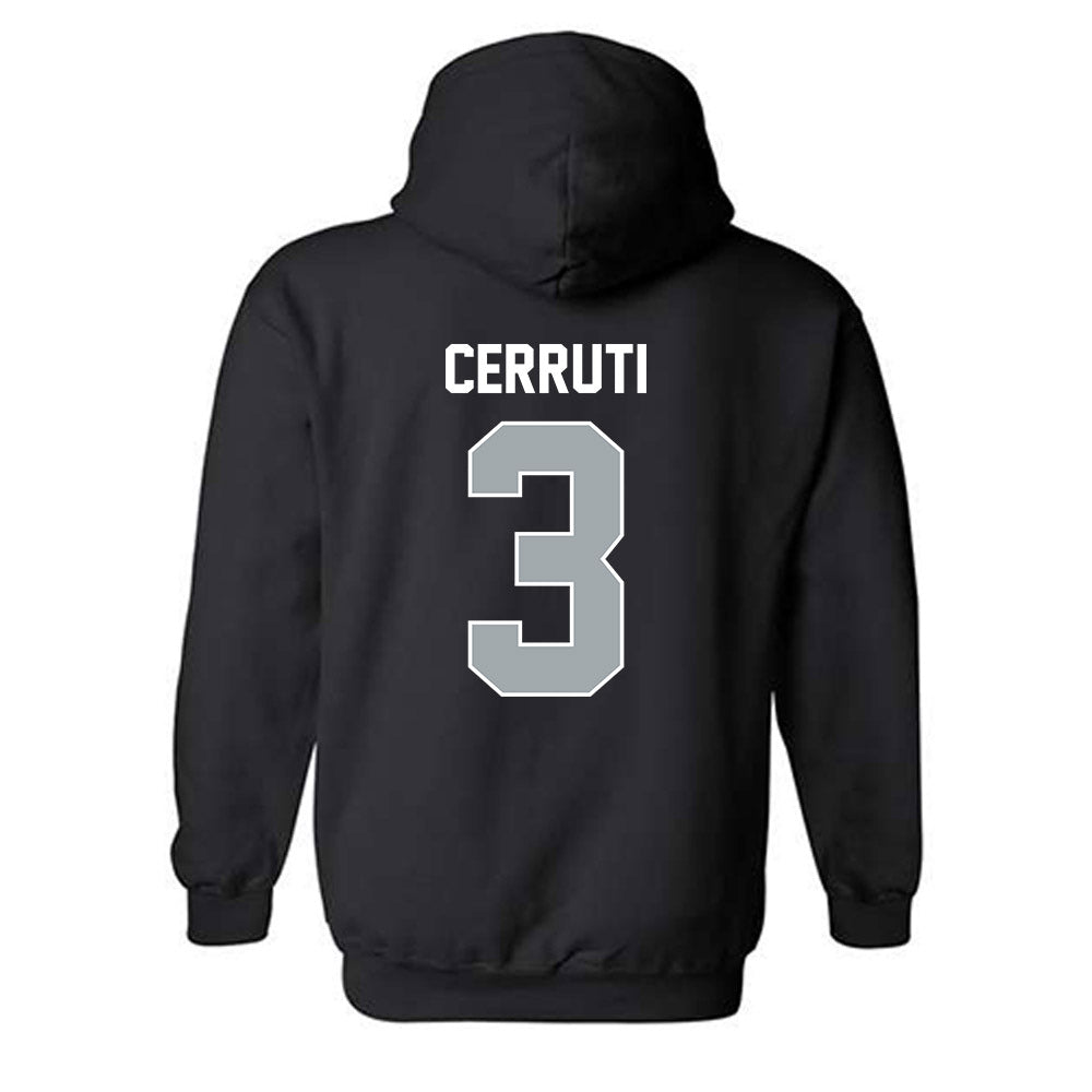 Providence - NCAA Women's Ice Hockey : Cali Cerruti - Classic Shersey Hooded Sweatshirt-1