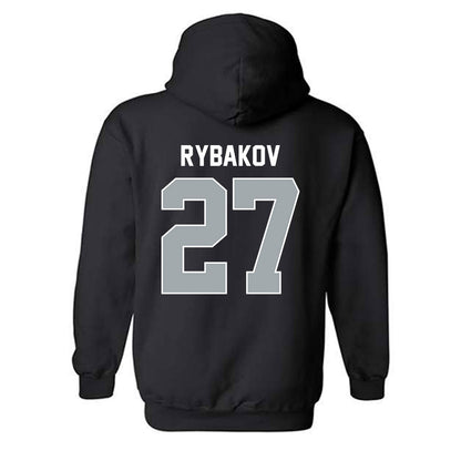 Providence - NCAA Men's Ice Hockey : Aleksandr Rybakov - Classic Shersey Hooded Sweatshirt-1