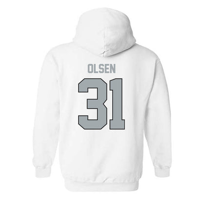 Providence - NCAA Women's Basketball : Olivia Olsen - Classic Shersey Hooded Sweatshirt-1