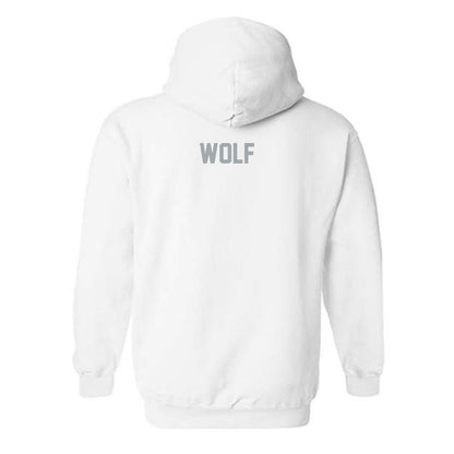 Providence - NCAA Men's Swimming & Diving : Colin Wolf - Classic Shersey Hooded Sweatshirt-1