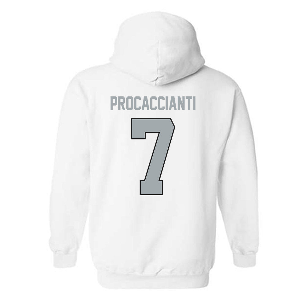 Providence - NCAA Women's Field Hockey : Lily Procaccianti - Classic Shersey Hooded Sweatshirt-1