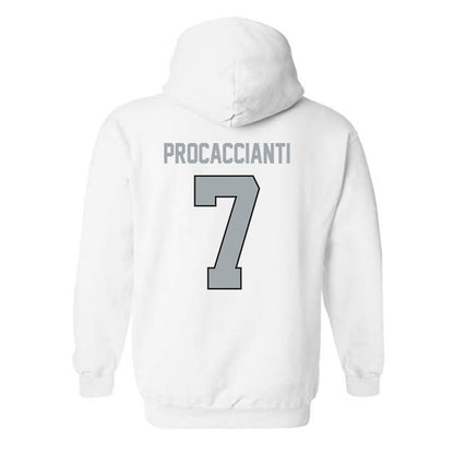 Providence - NCAA Women's Field Hockey : Lily Procaccianti - Classic Shersey Hooded Sweatshirt-1