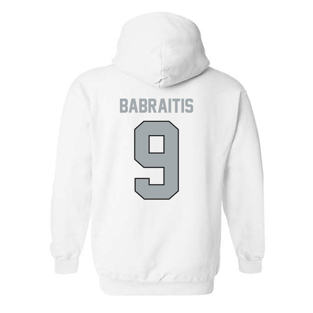 Providence - NCAA Women's Basketball : Austeja Babraitis - Classic Shersey Hooded Sweatshirt-1