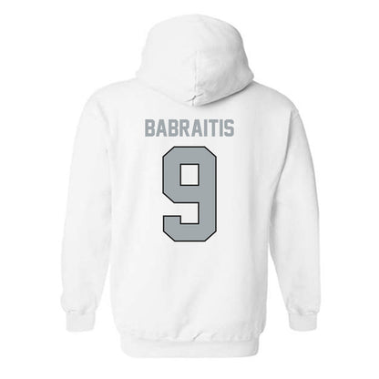 Providence - NCAA Women's Basketball : Austeja Babraitis - Classic Shersey Hooded Sweatshirt-1