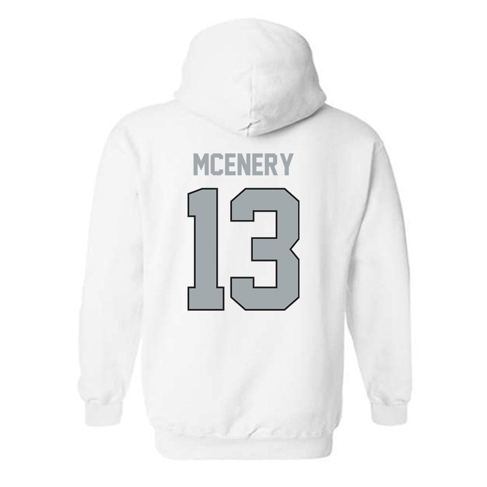 Providence - NCAA Men's Ice Hockey : Geno McEnery - Classic Shersey Hooded Sweatshirt
