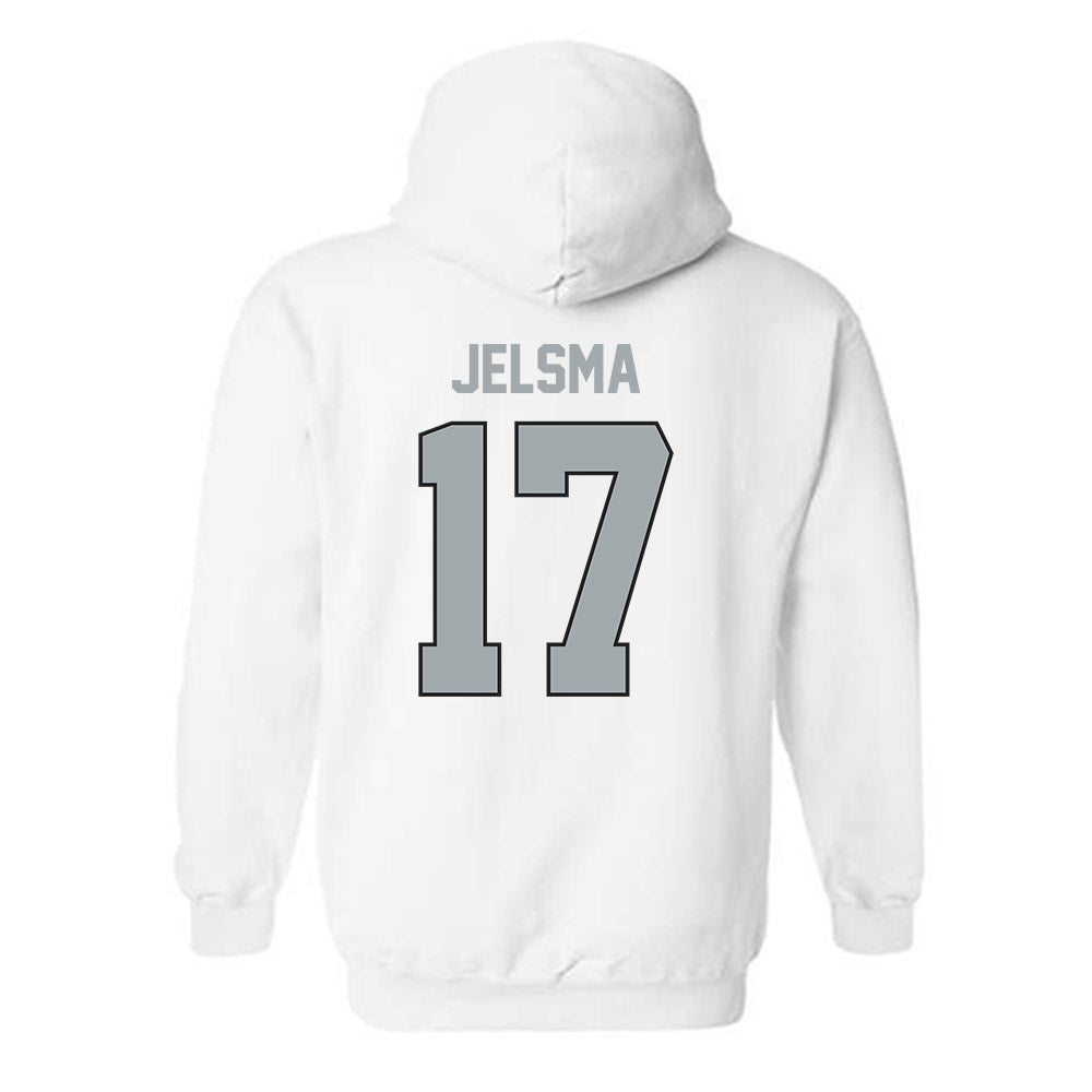 Providence - NCAA Men's Ice Hockey : Beau Jelsma - Classic Shersey Hooded Sweatshirt-1