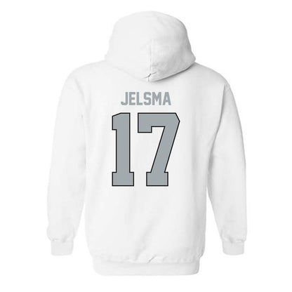 Providence - NCAA Men's Ice Hockey : Beau Jelsma - Classic Shersey Hooded Sweatshirt-1