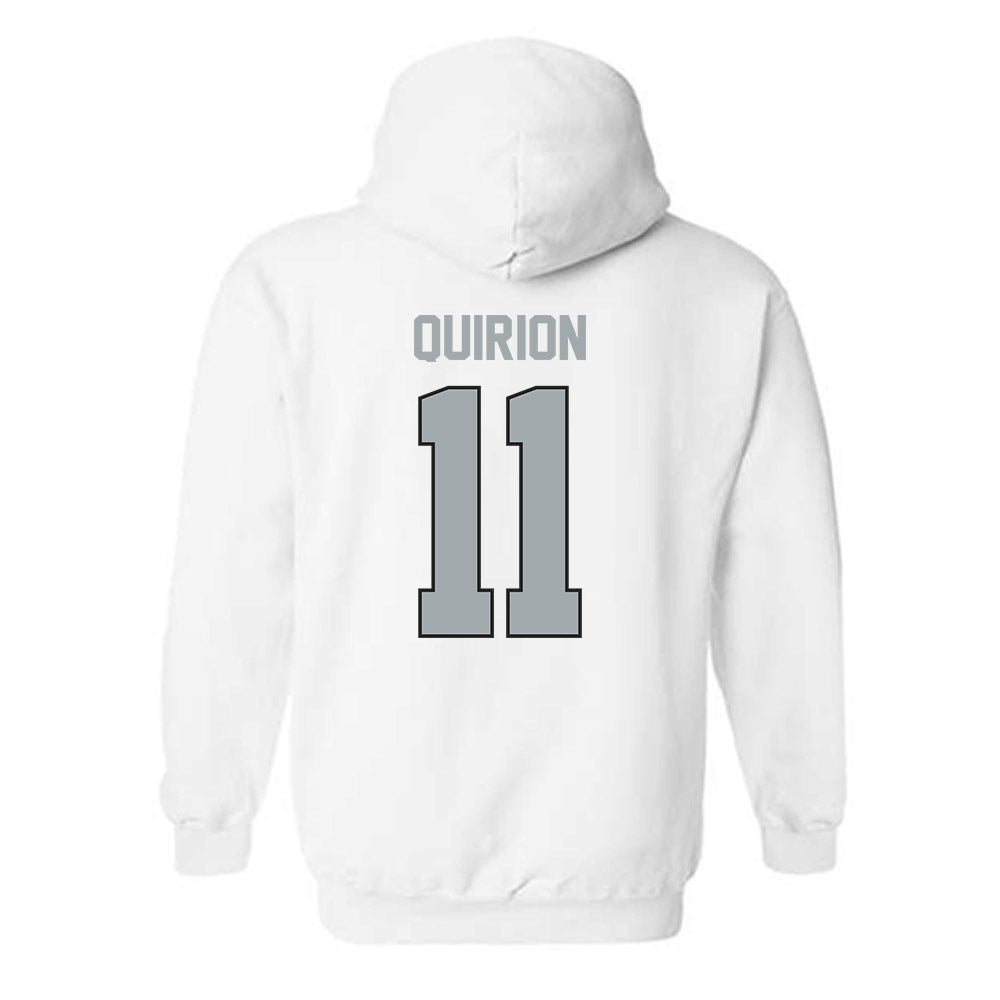 Providence - NCAA Women's Ice Hockey : Megane Quirion - Classic Shersey Hooded Sweatshirt-1