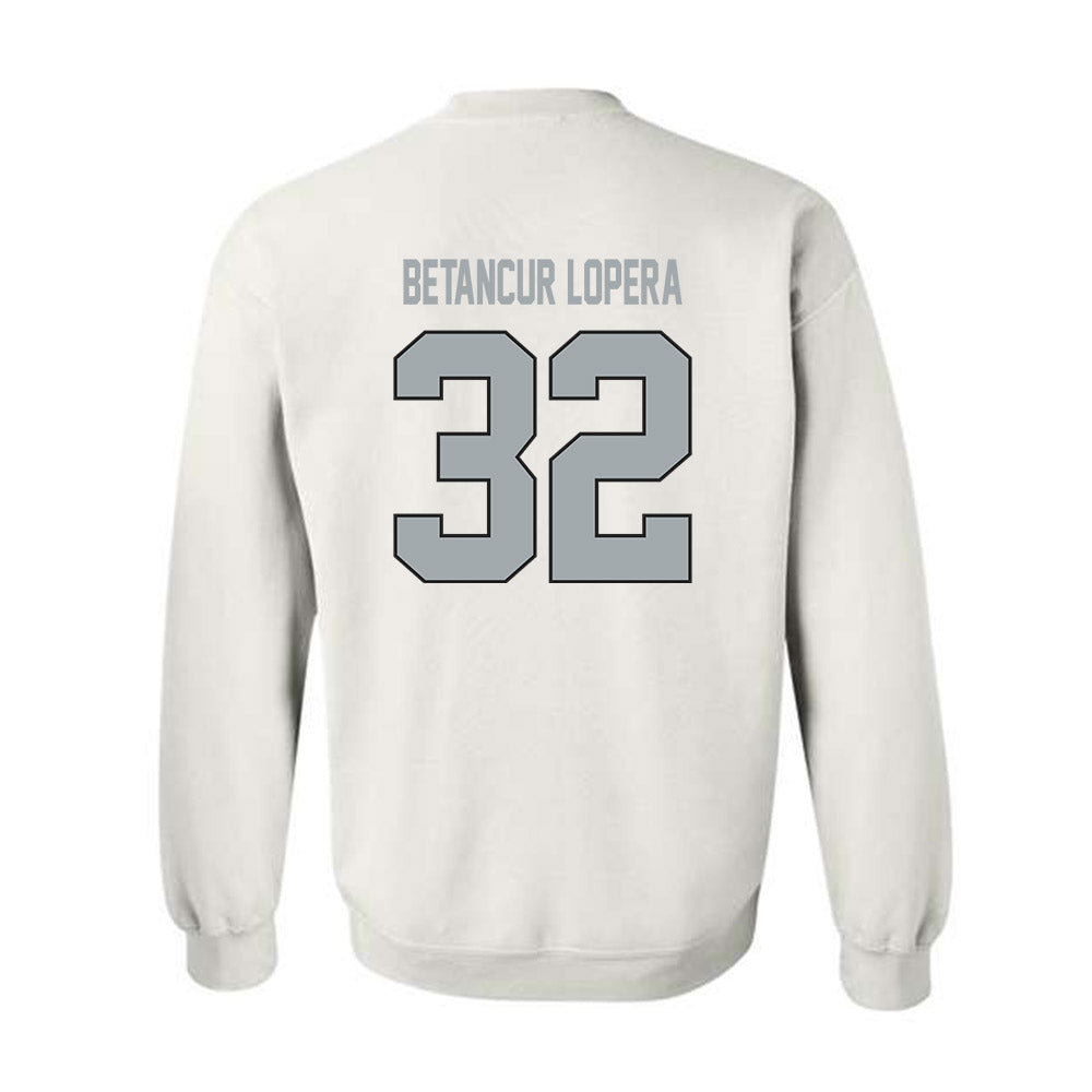 Providence - NCAA Men's Soccer : Steban Betancur Lopera - Classic Shersey Crewneck Sweatshirt-1