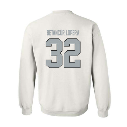 Providence - NCAA Men's Soccer : Steban Betancur Lopera - Classic Shersey Crewneck Sweatshirt-1