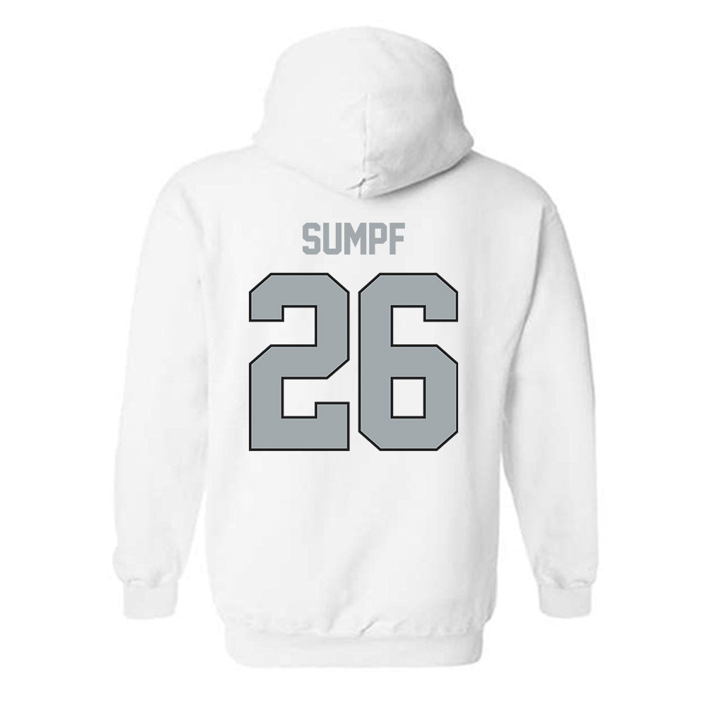 Providence - NCAA Men's Ice Hockey : Julius Sumpf - Classic Shersey Hooded Sweatshirt-1