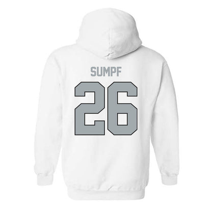 Providence - NCAA Men's Ice Hockey : Julius Sumpf - Classic Shersey Hooded Sweatshirt-1