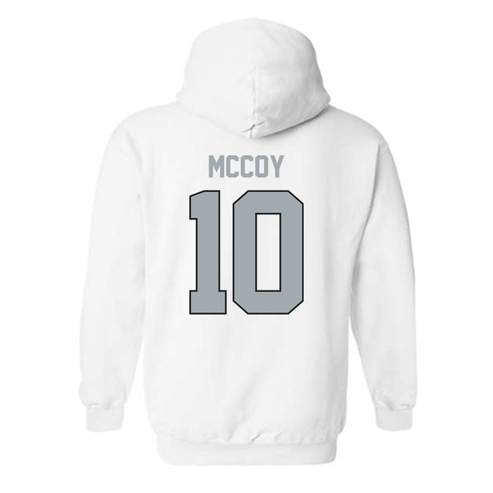 Providence - NCAA Men's Ice Hockey : Donovan McCoy - Classic Shersey Hooded Sweatshirt-1