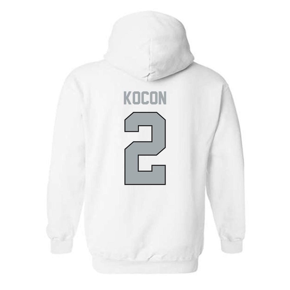 Providence - NCAA Women's Volleyball : Audrey Kocon - Classic Shersey Hooded Sweatshirt-1