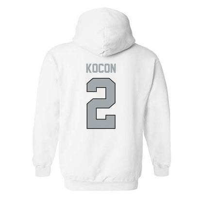 Providence - NCAA Women's Volleyball : Audrey Kocon - Classic Shersey Hooded Sweatshirt-1
