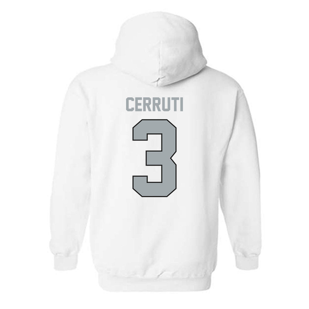 Providence - NCAA Women's Ice Hockey : Cali Cerruti - Classic Shersey Hooded Sweatshirt-1