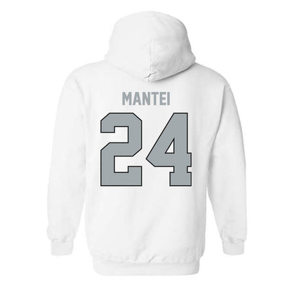 Providence - NCAA Men's Ice Hockey : Quinn Mantei - Classic Shersey Hooded Sweatshirt-1