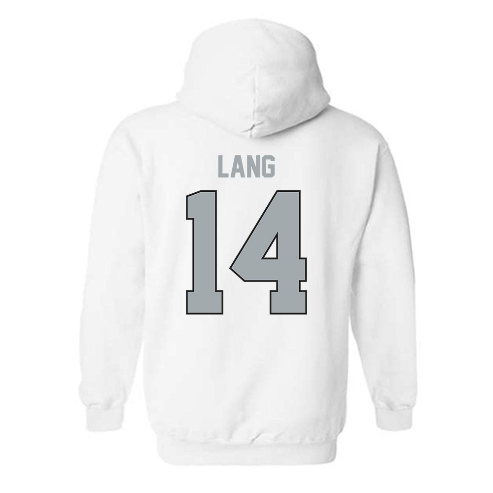 Providence - NCAA Women's Ice Hockey : Josie Lang - Classic Shersey Hooded Sweatshirt-1