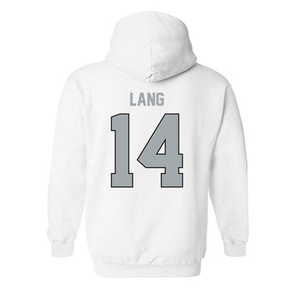 Providence - NCAA Women's Ice Hockey : Josie Lang - Classic Shersey Hooded Sweatshirt-1