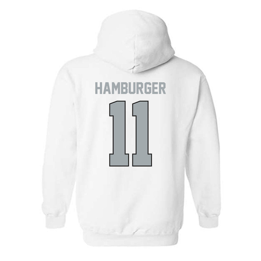 Providence - NCAA Women's Basketball : Riley Hamburger - Classic Shersey Hooded Sweatshirt-1