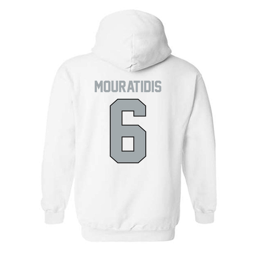 Providence - NCAA Women's Soccer : Thaea Mouratidis - Classic Shersey Hooded Sweatshirt-1
