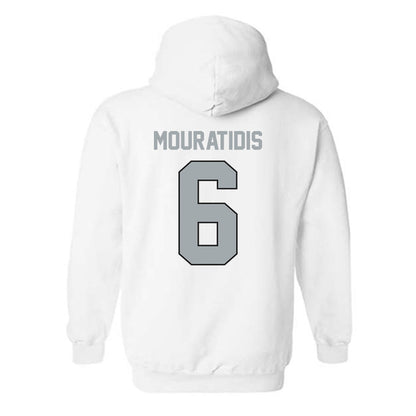 Providence - NCAA Women's Soccer : Thaea Mouratidis - Classic Shersey Hooded Sweatshirt-1