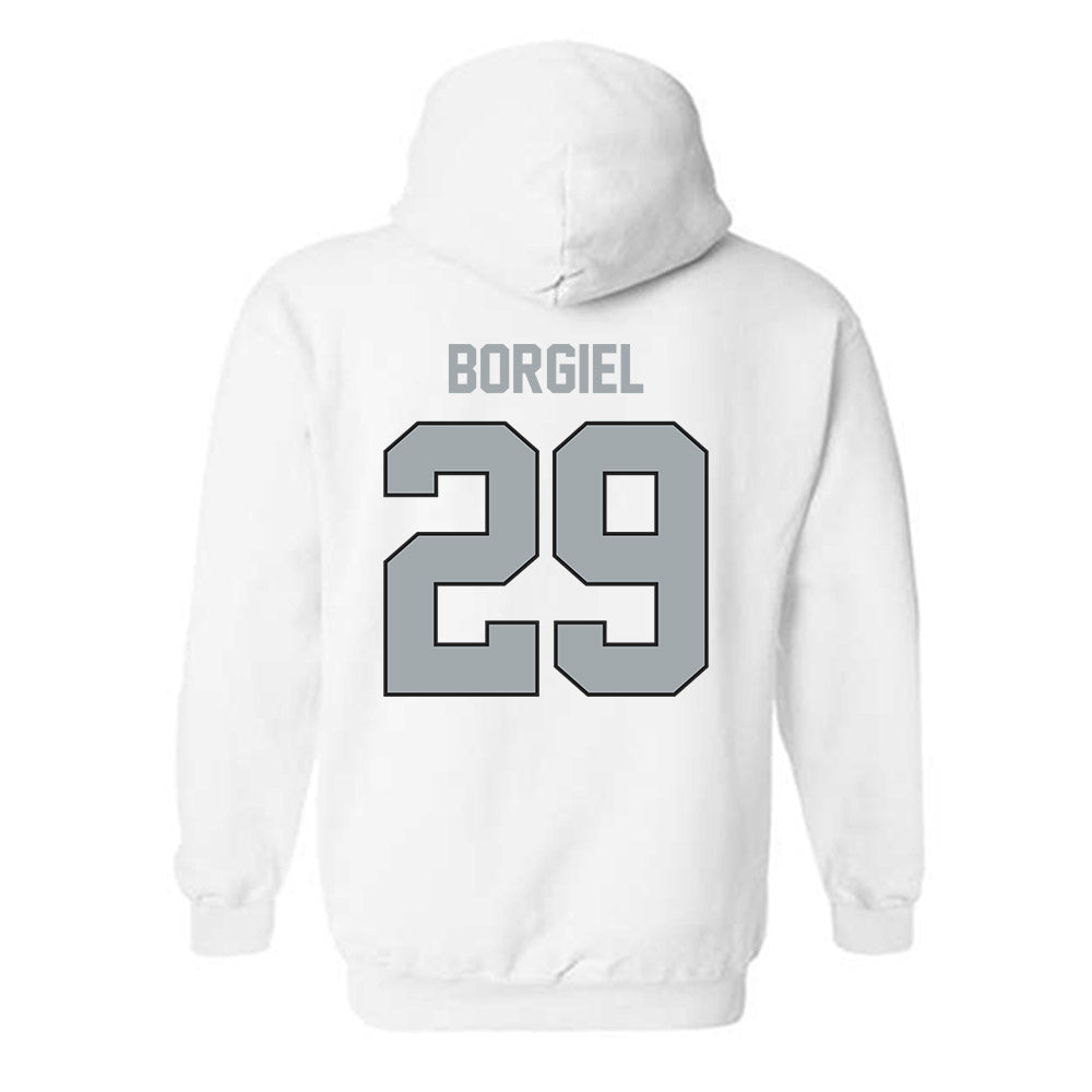 Providence - NCAA Men's Ice Hockey : Zach Borgiel - Classic Shersey Hooded Sweatshirt