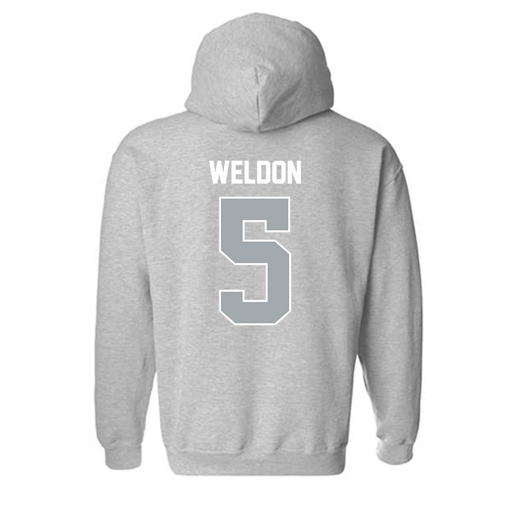 Providence - NCAA Women's Volleyball : Megan Weldon - Classic Shersey Hooded Sweatshirt-1