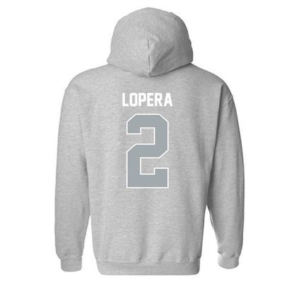 Providence - NCAA Men's Soccer : Steban Lopera - Classic Shersey Hooded Sweatshirt-1