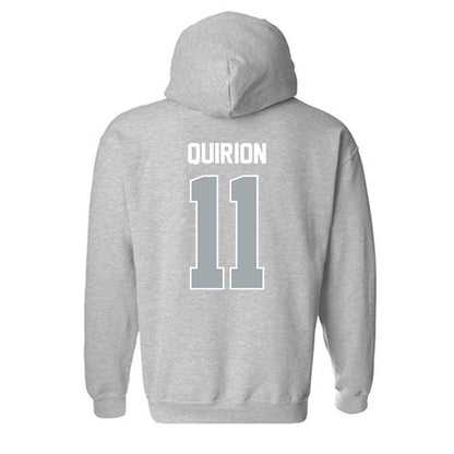 Providence - NCAA Women's Ice Hockey : Megane Quirion - Classic Shersey Hooded Sweatshirt-1