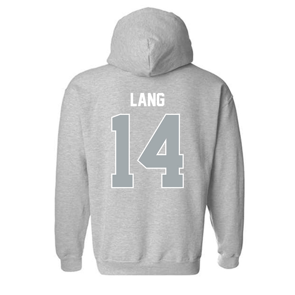Providence - NCAA Women's Ice Hockey : Josie Lang - Classic Shersey Hooded Sweatshirt-1