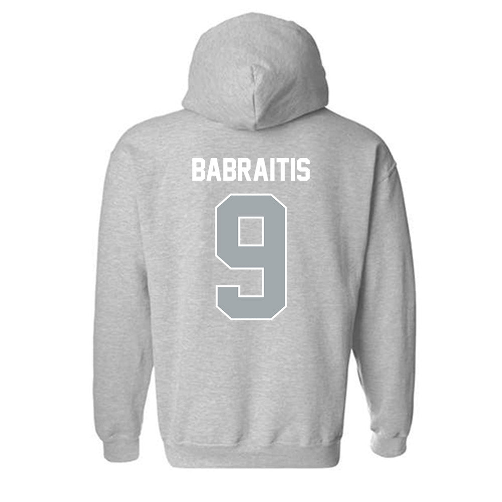 Providence - NCAA Women's Basketball : Austeja Babraitis - Classic Shersey Hooded Sweatshirt-1