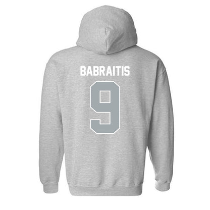 Providence - NCAA Women's Basketball : Austeja Babraitis - Classic Shersey Hooded Sweatshirt-1