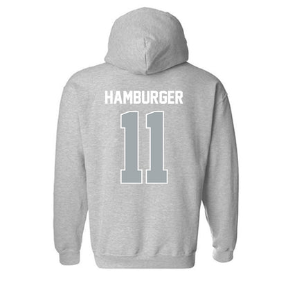 Providence - NCAA Women's Basketball : Riley Hamburger - Classic Shersey Hooded Sweatshirt-1