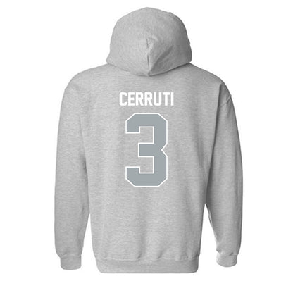 Providence - NCAA Women's Ice Hockey : Cali Cerruti - Classic Shersey Hooded Sweatshirt-1