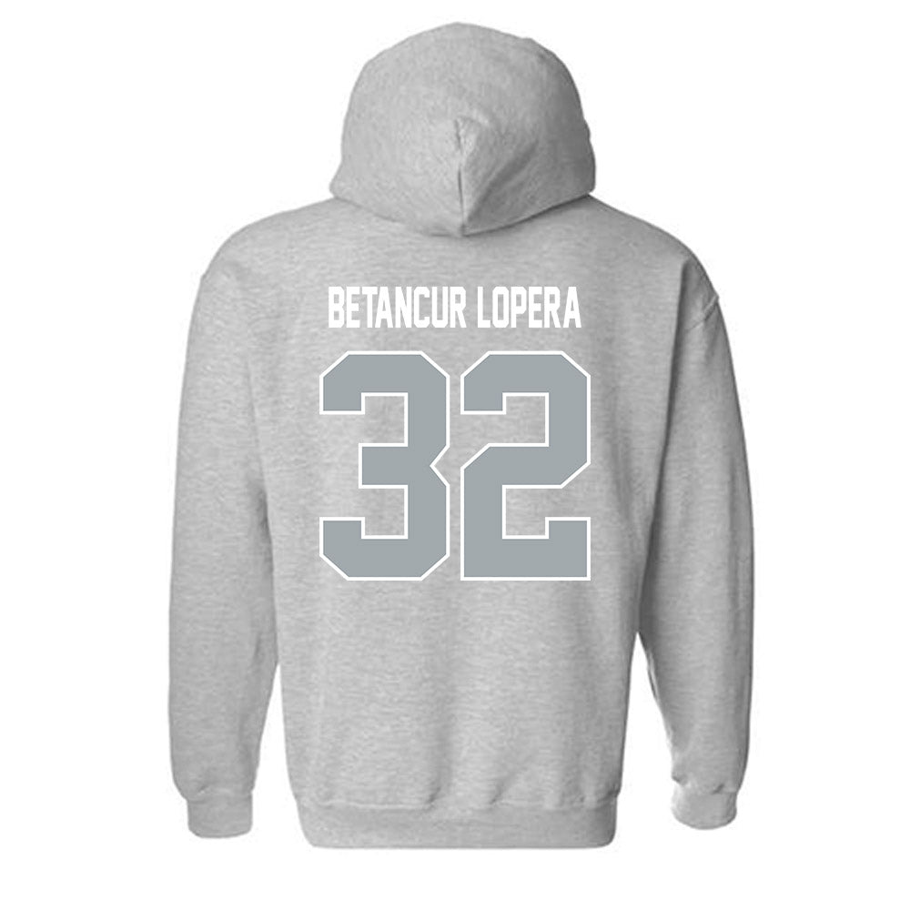 Providence - NCAA Men's Soccer : Steban Betancur Lopera - Classic Shersey Hooded Sweatshirt-1