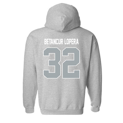 Providence - NCAA Men's Soccer : Steban Betancur Lopera - Classic Shersey Hooded Sweatshirt-1