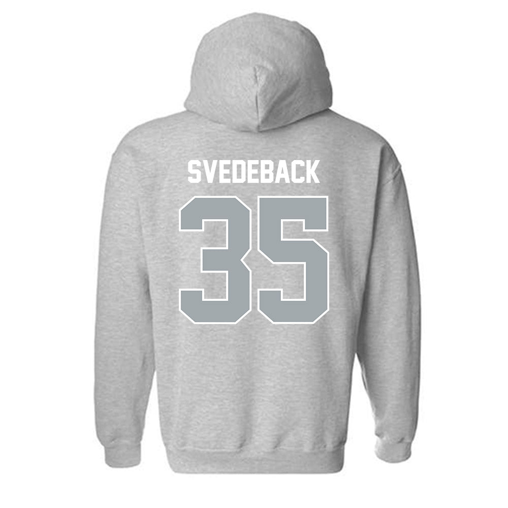 Providence - NCAA Men's Ice Hockey : Philip Svedeback - Classic Shersey Hooded Sweatshirt