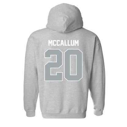 Providence - NCAA Men's Ice Hockey : Kale McCallum - Classic Shersey Hooded Sweatshirt-1