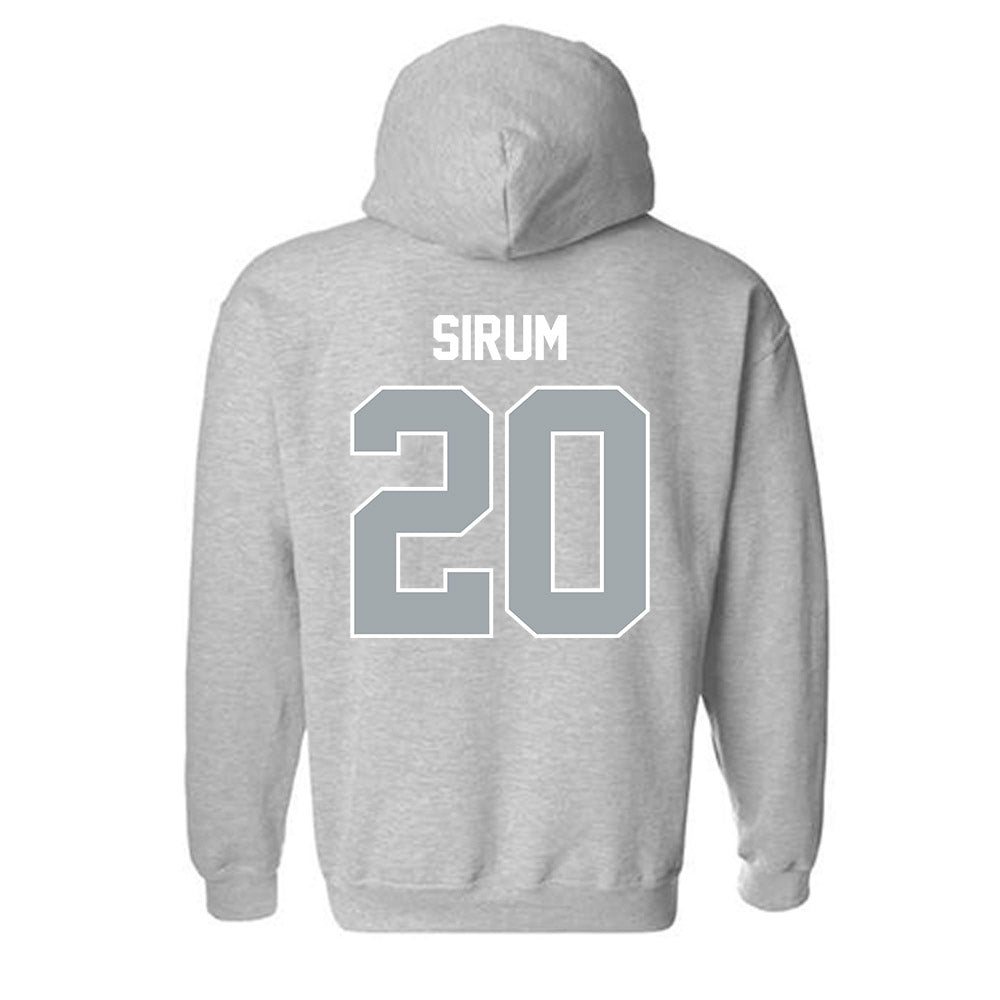Providence - NCAA Women's Ice Hockey : Millie Rose Sirum - Classic Shersey Hooded Sweatshirt-1