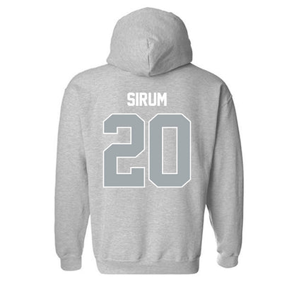 Providence - NCAA Women's Ice Hockey : Millie Rose Sirum - Classic Shersey Hooded Sweatshirt-1